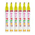 Yellow Paint Permanent Marker Pen Set of 6