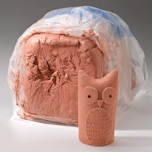 Air Dry Clay Brown and White Total 1Kg