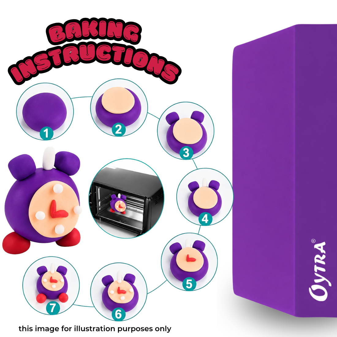 500g Polymer Clay SIGNATURE Series (20 Violet)