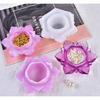 Lotus Candle Resin Mould (5&quot;)