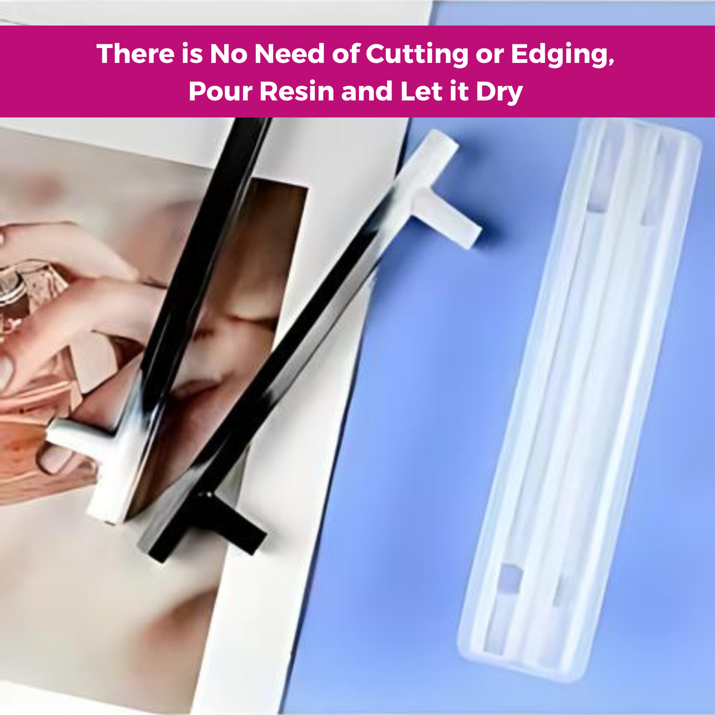 Straight Handle Premium Silicon Resin Mould