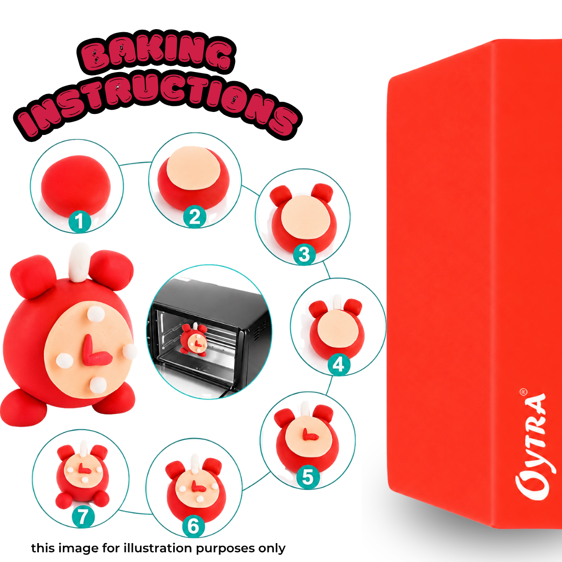500g Polymer Clay SIGNATURE Series ( 36 Neon Red)
