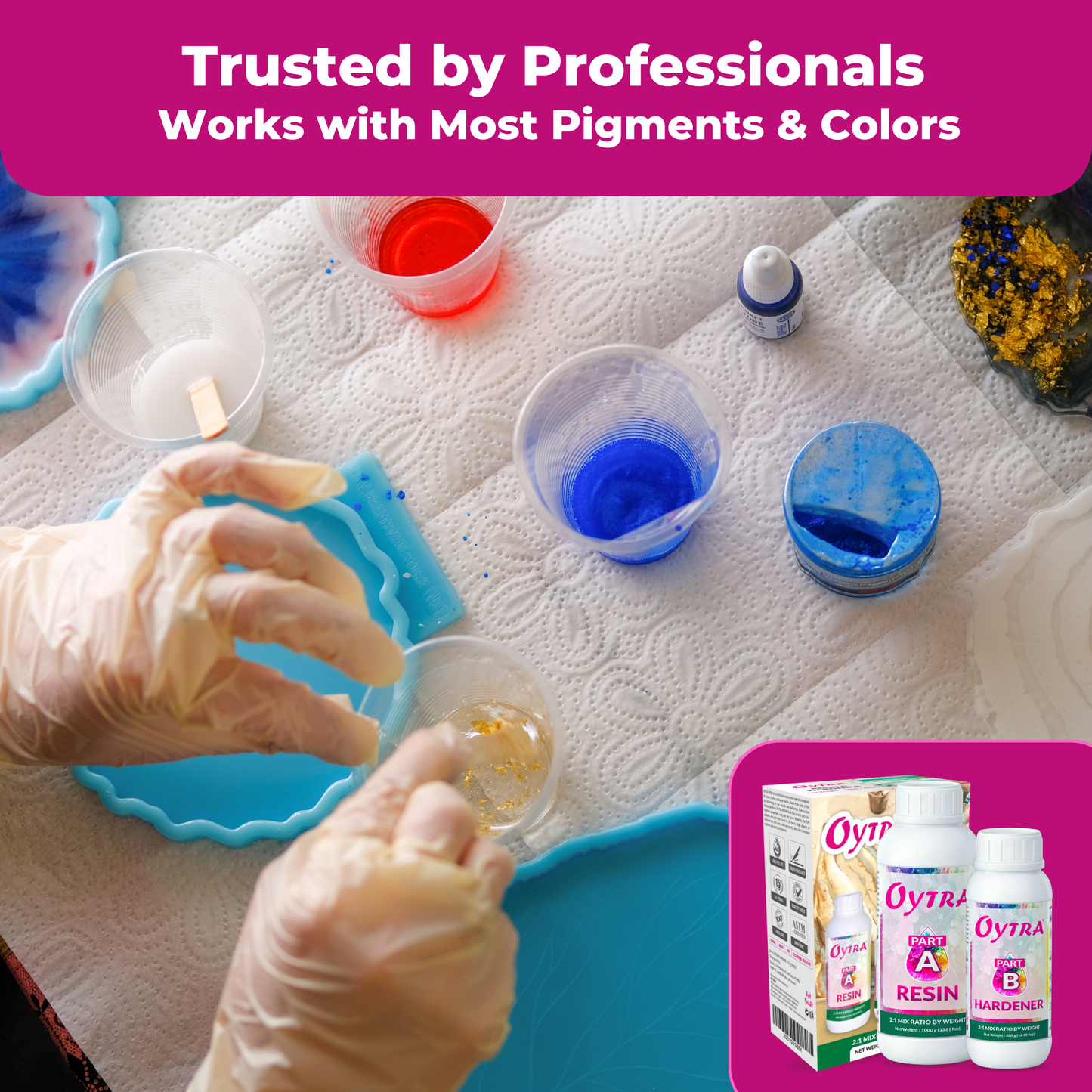 1.5 Kg Art Resin Hardener 2:1