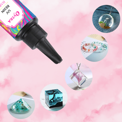 25 Grams UV Resin Hard and UV Lamp Combo - image 6