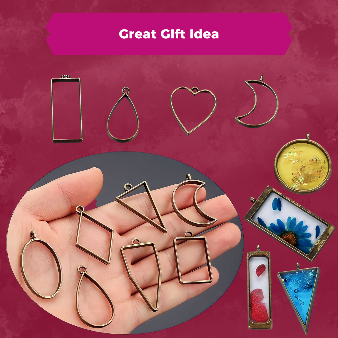 Oytra UV Resin Jewellery Making Kit for Beginners