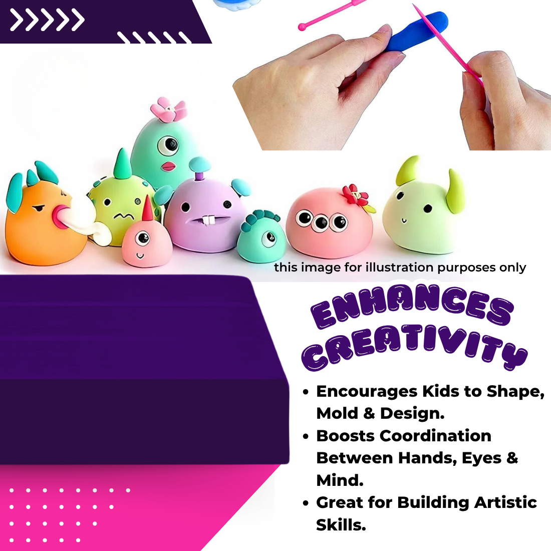 500g Polymer Clay SIGNATURE Series (18 Indigo)