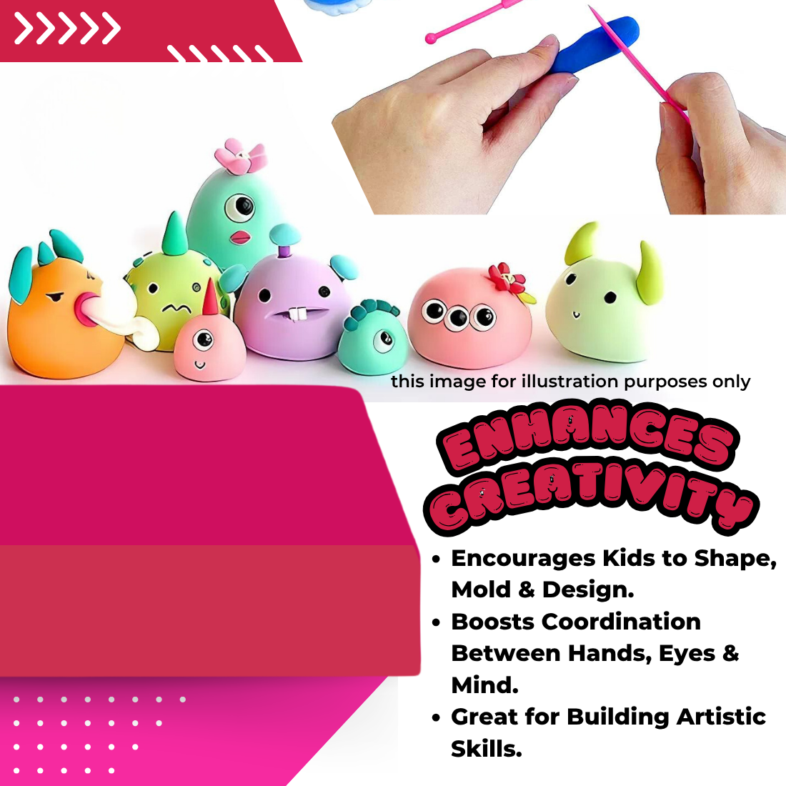 500g Polymer Clay SIGNATURE Series (02 Crimson Red)