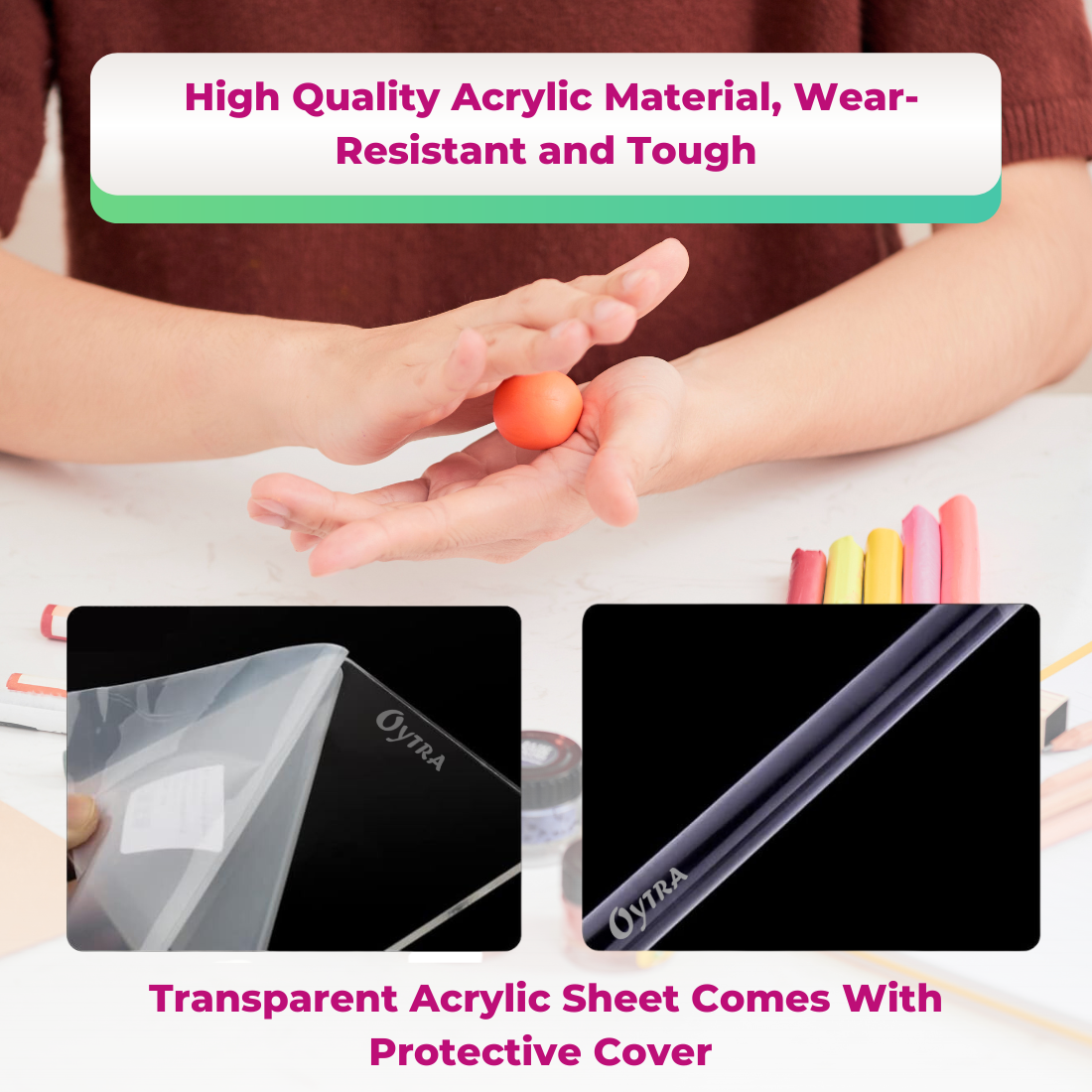 Acrylic Roller and Sheet Combo