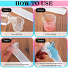 3D Silicone Resin Mould Bookmark 7 pc SMBS00