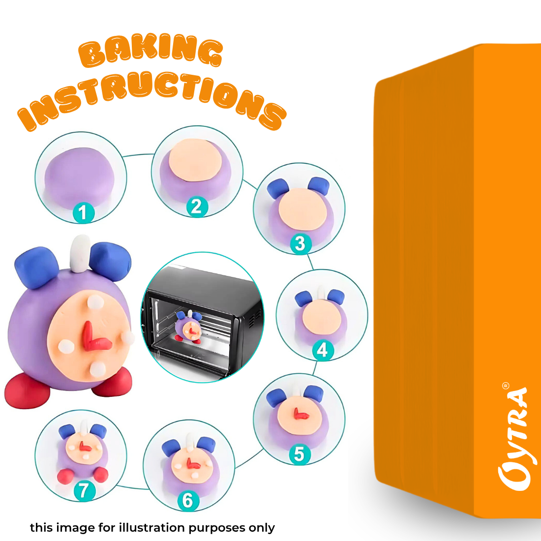 500g Polymer Clay SIGNATURE Series (45 Tiger Orange)