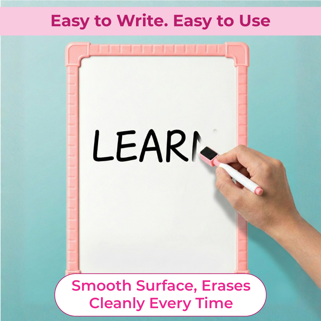 Magnetic Whiteboard With Marker