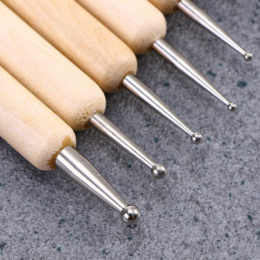 17 Piece Ball and Wood Dotting and Mandala Tool Set