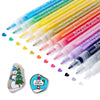 Acrylic Paint Marker Pens 0.7-1mm Tip 12 Pen/Set