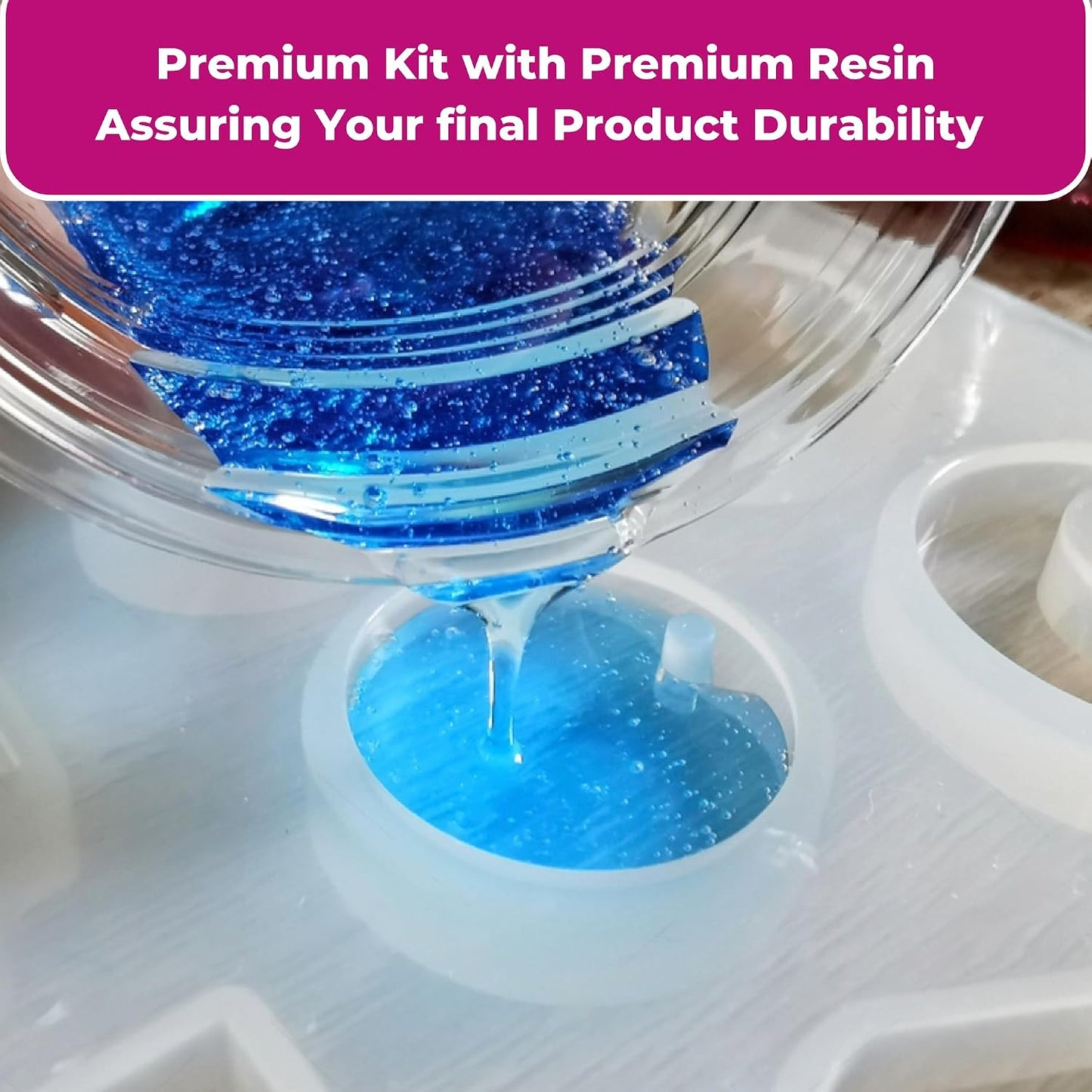 Resin Art Mould 13 Cavity for Pendant Jewellery