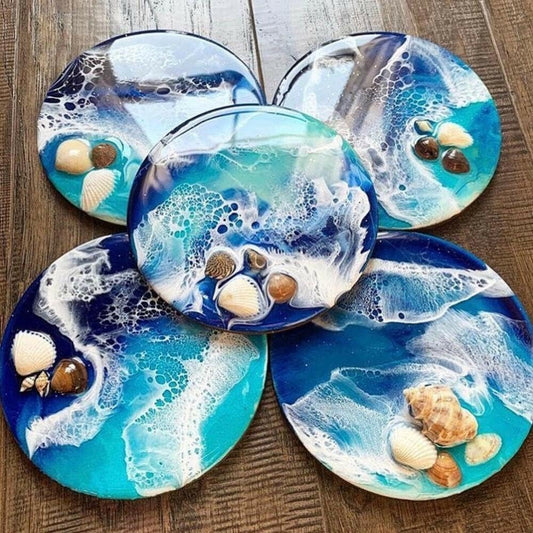 8" Plain Round Resin Mould