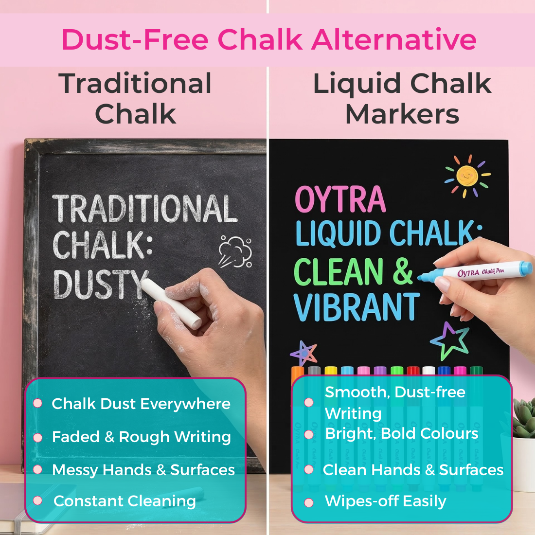 Mini Liquid Chalk Markers - 12 Colors