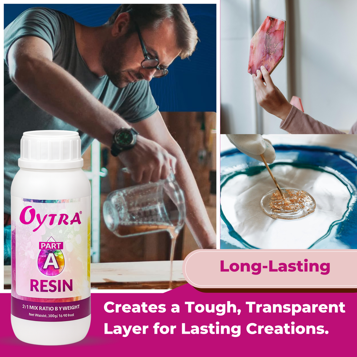 500 Grams Art Resin 2:1 Part A Only