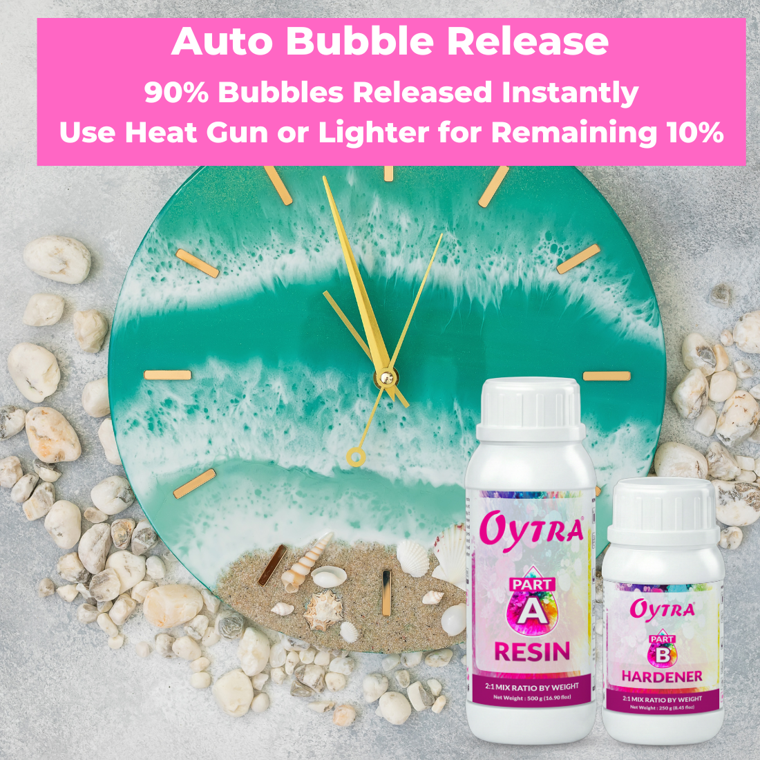 750 Grams Epoxy Art Resin Hardener 2:1