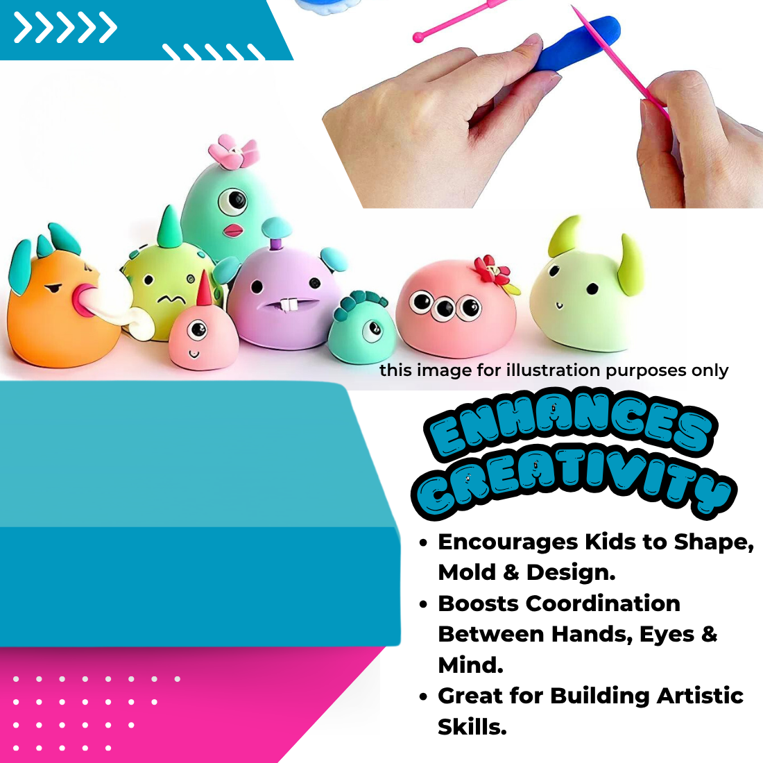 500g Polymer Clay SIGNATURE Series (15 Teal Blue)
