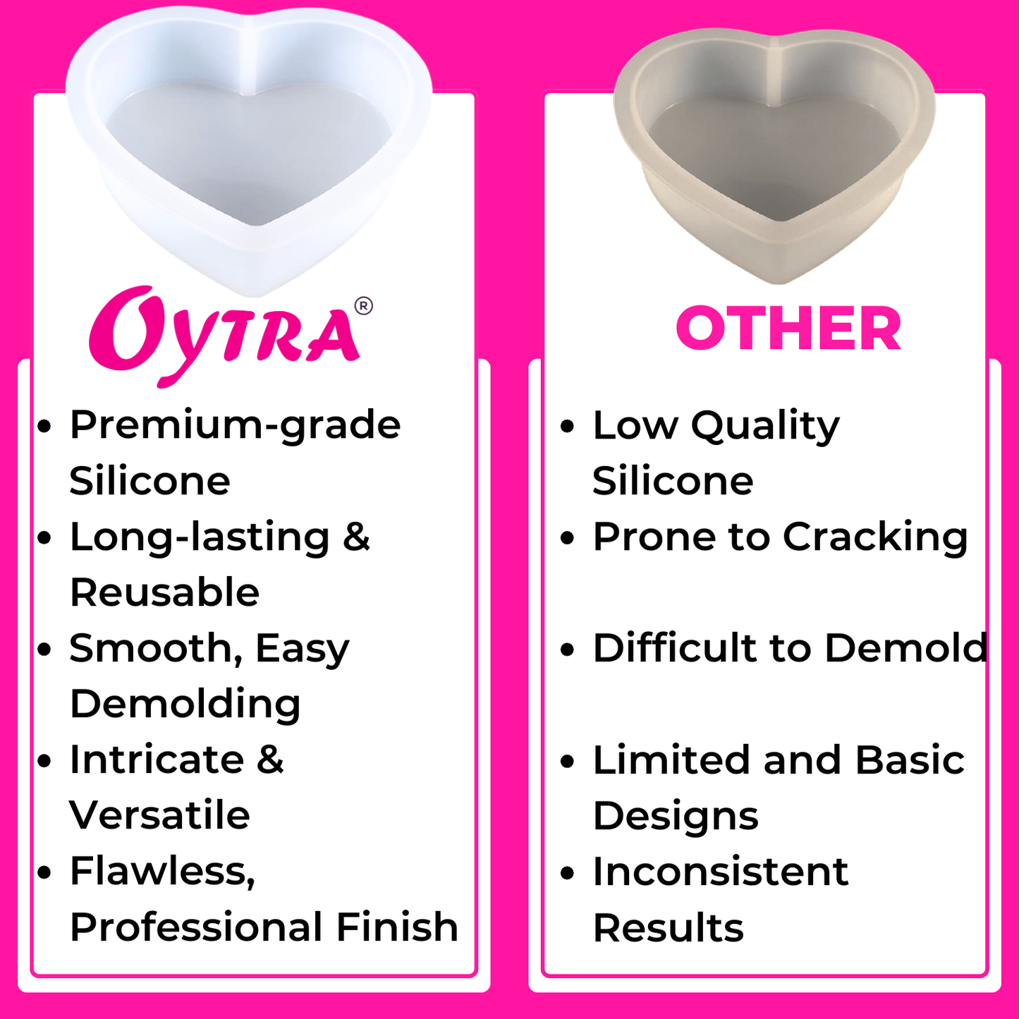 Wedding Heart Resin Mould