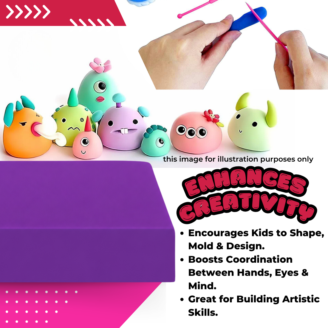 500g Polymer Clay SIGNATURE Series (20 Violet)