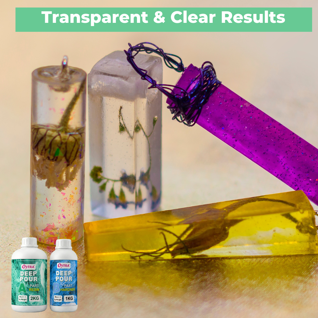 3KG Tabletop 2:1 Deep Casting Resin