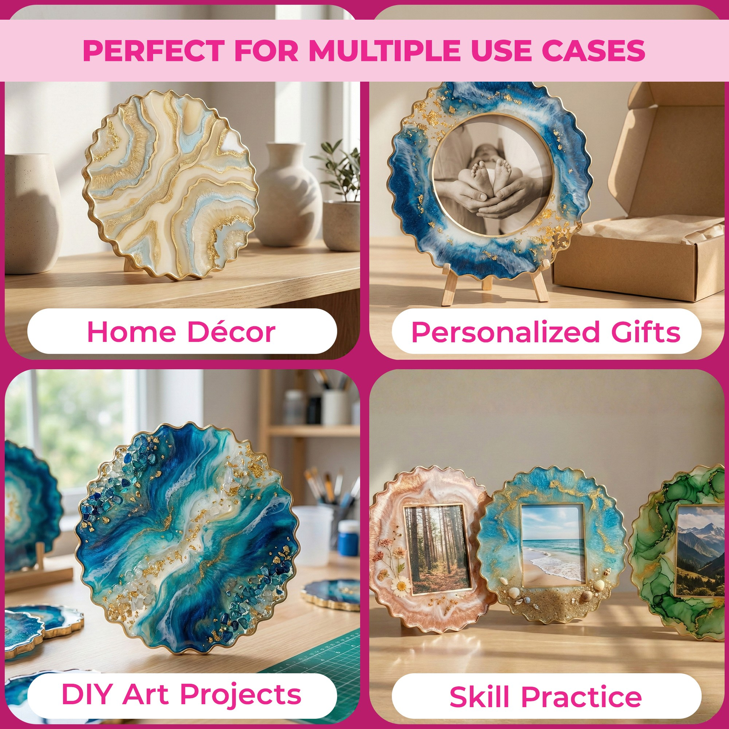 Photo Frame Making Resin Art Kit
