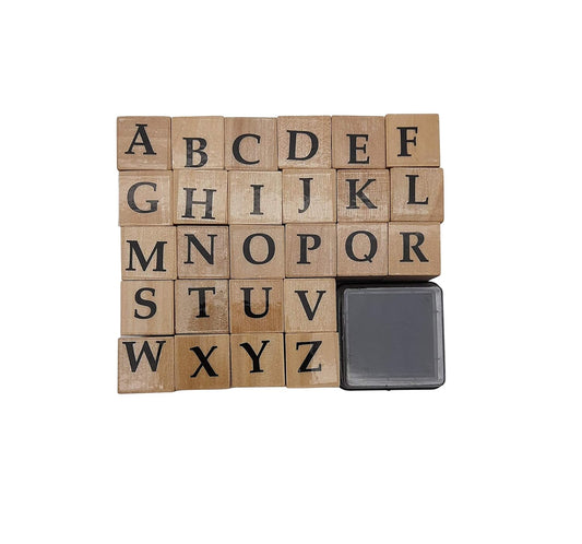 Capital Letter Alphabet Stamps