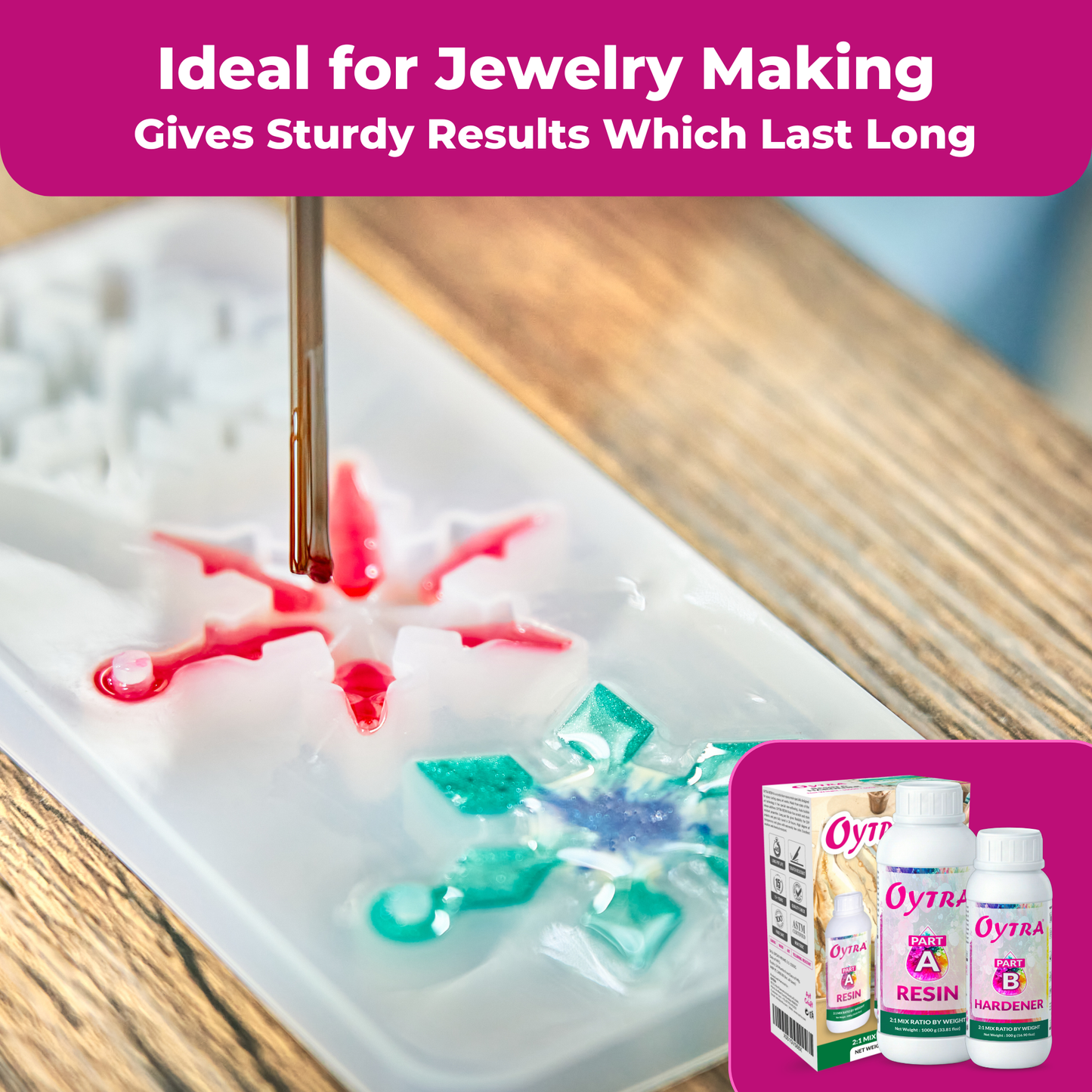 1.5 Kg Art Resin Hardener 2:1