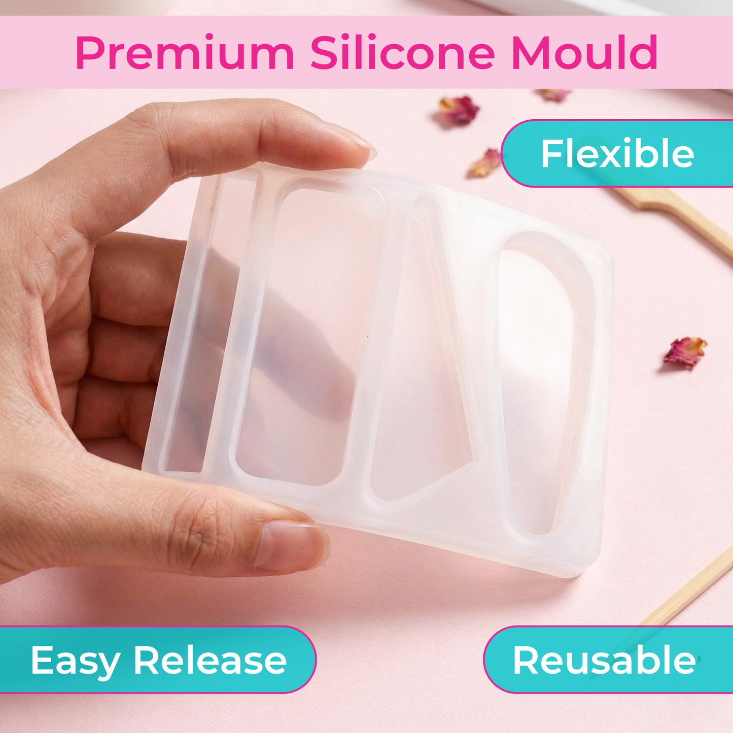 Hair Pin Resin Art Molds DIY