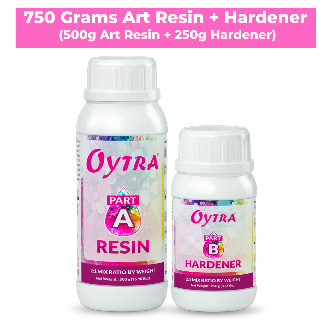 750 Grams Epoxy Art Resin Hardener 2:1