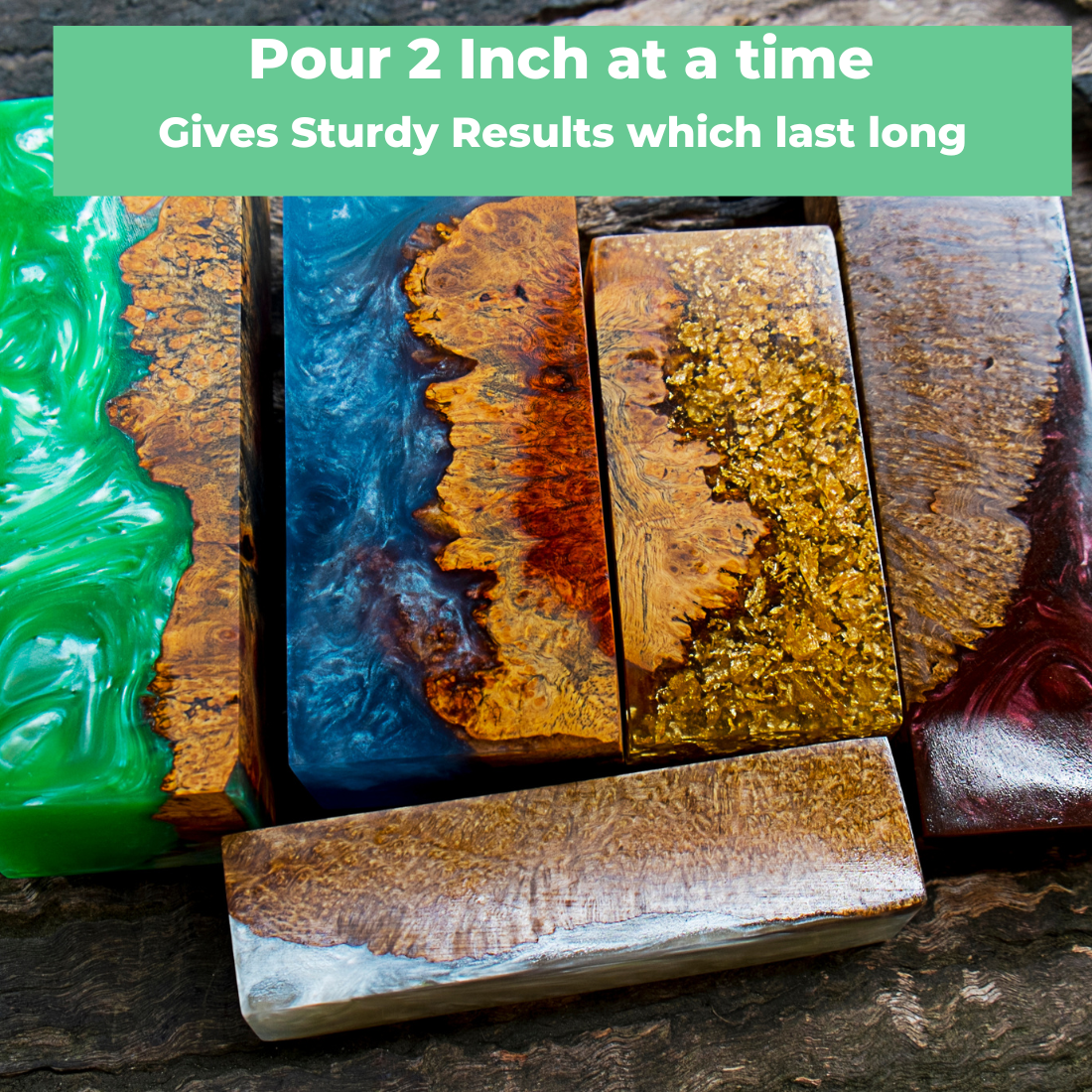 1.5 KG Tabletop 2:1 Deep Casting Resin