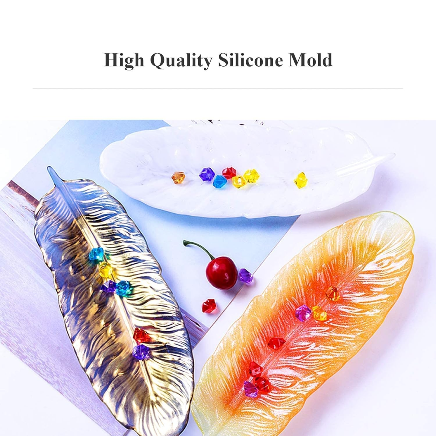 Feather Dish Silicone Mould