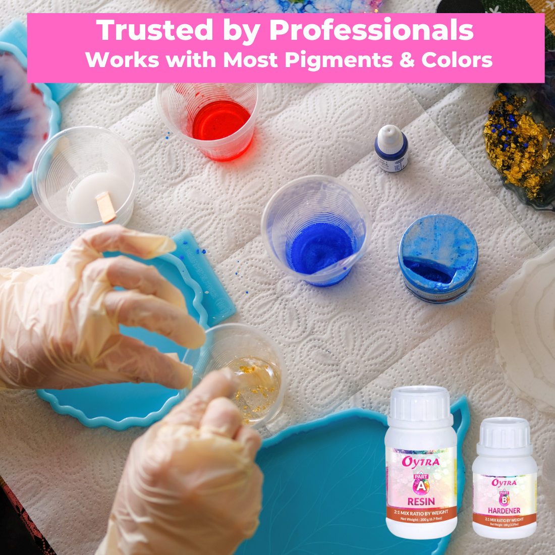 600 Grams Epoxy Art Resin Hardener 2:1