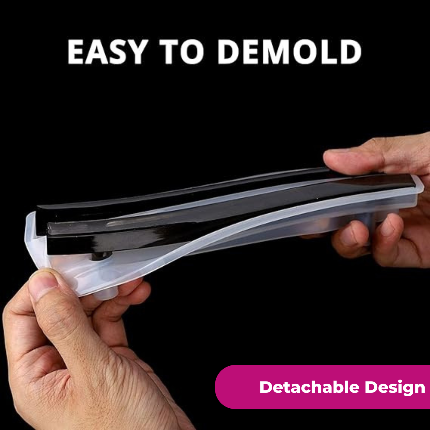 Straight Handle Premium Silicon Resin Mould