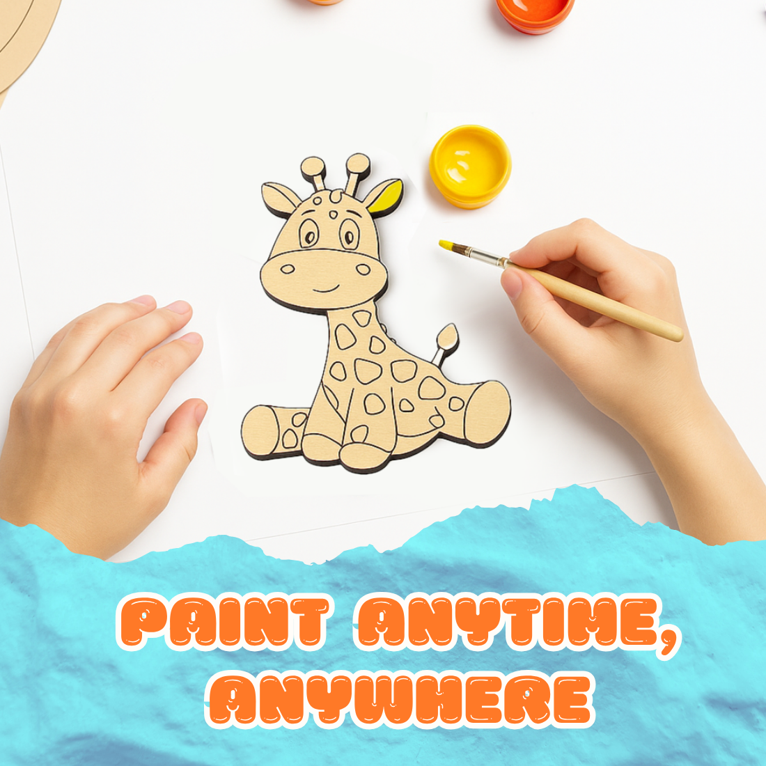 DIY MDF Painting Kit for Kids