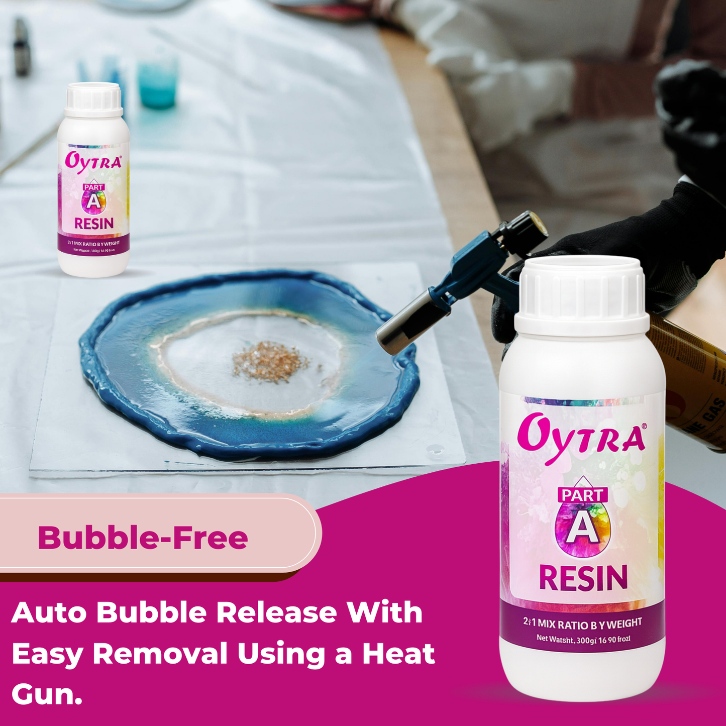 500 Grams Art Resin 2:1 Part A Only