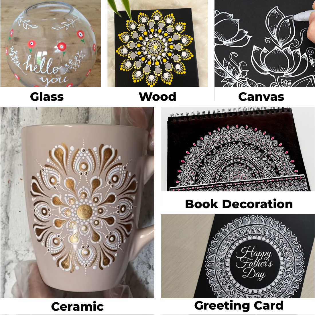 Gel Ink Fine Tip Pen Set of 3 Colors