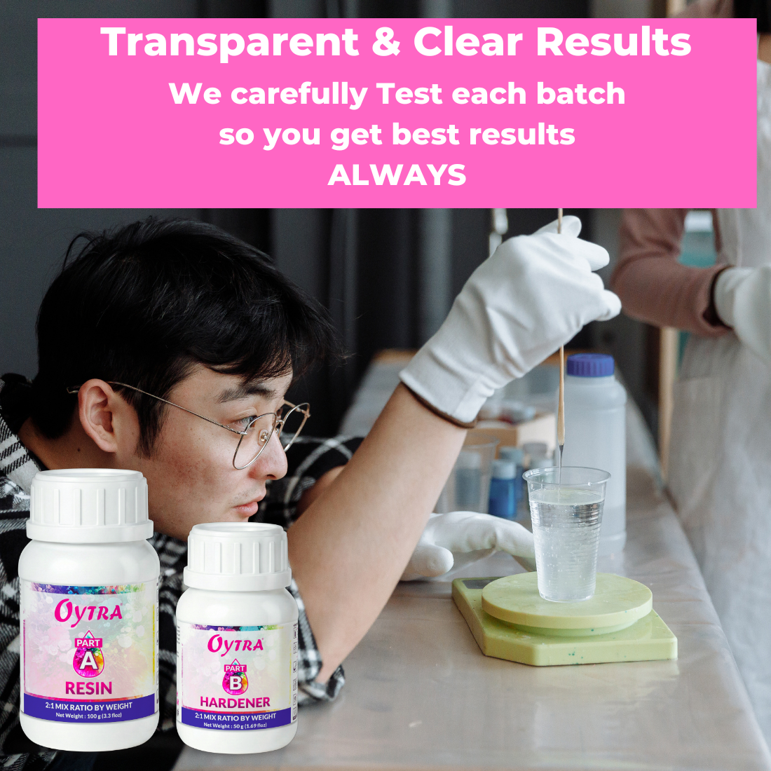 150 Grams Epoxy Art Resin Hardener 2:1