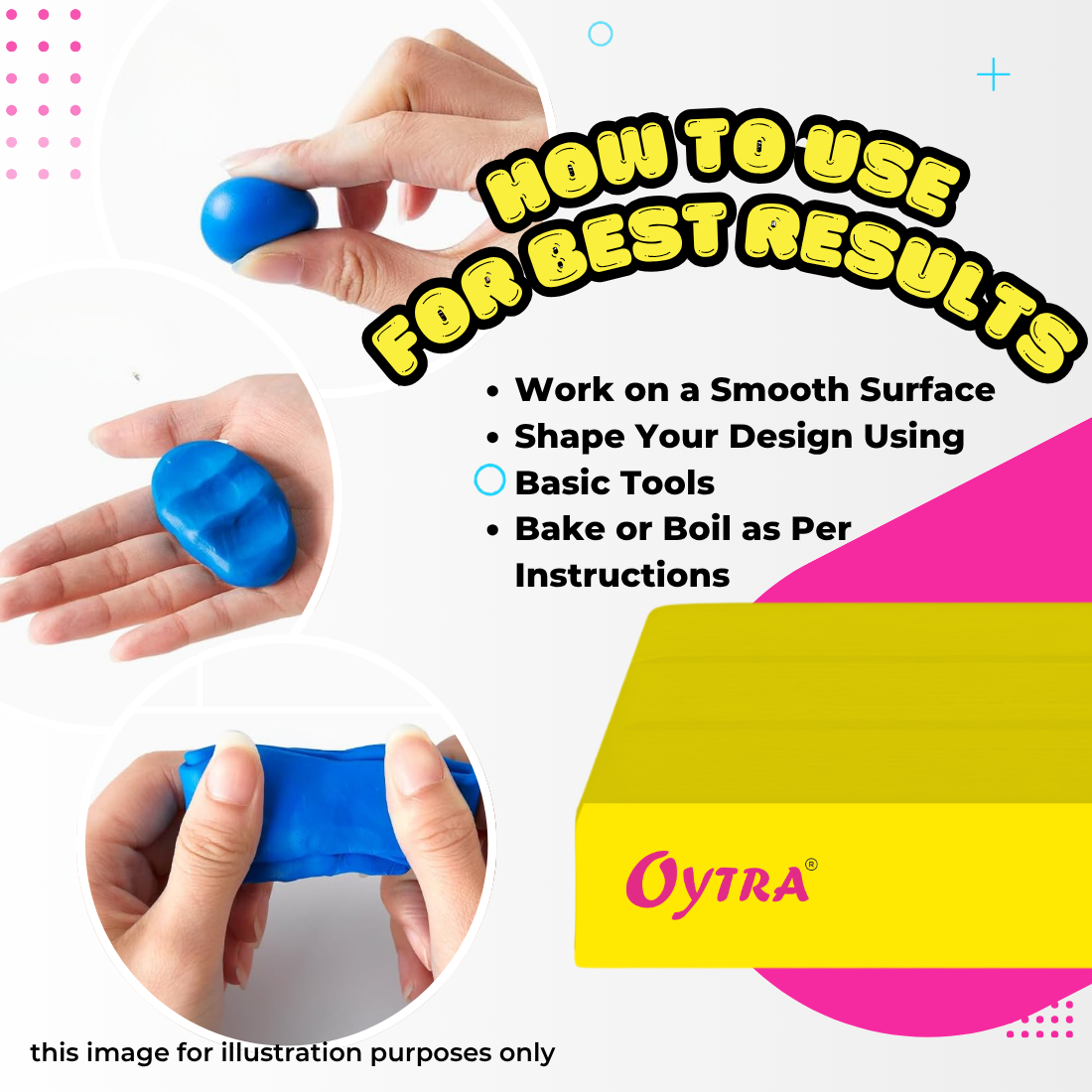 500g Polymer Clay SIGNATURE Series (09 Yellow)