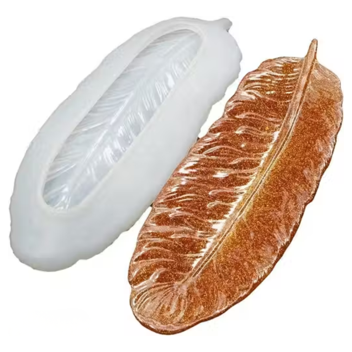 Feather Dish Silicone Mould