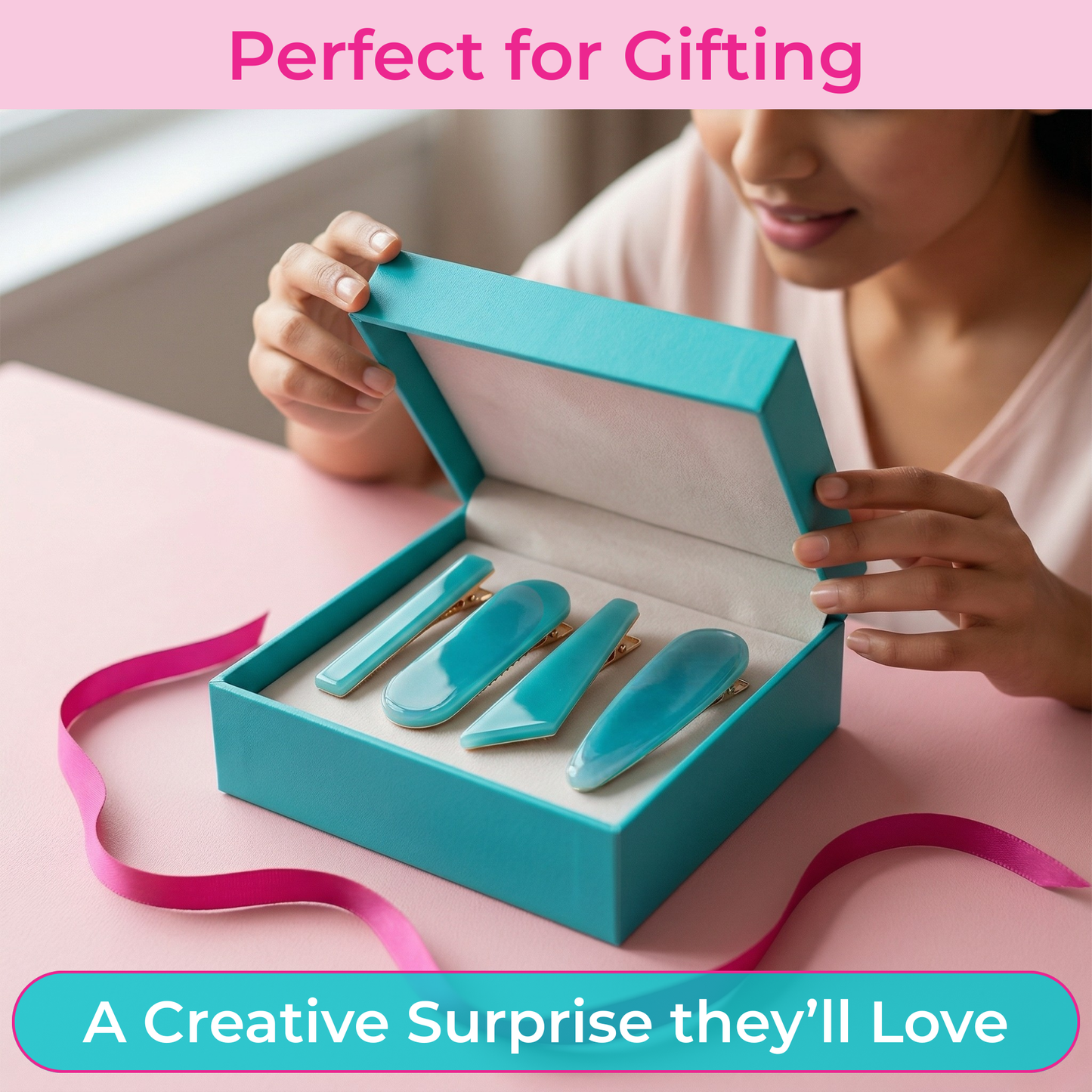 Hair Pin Resin Art Molds DIY