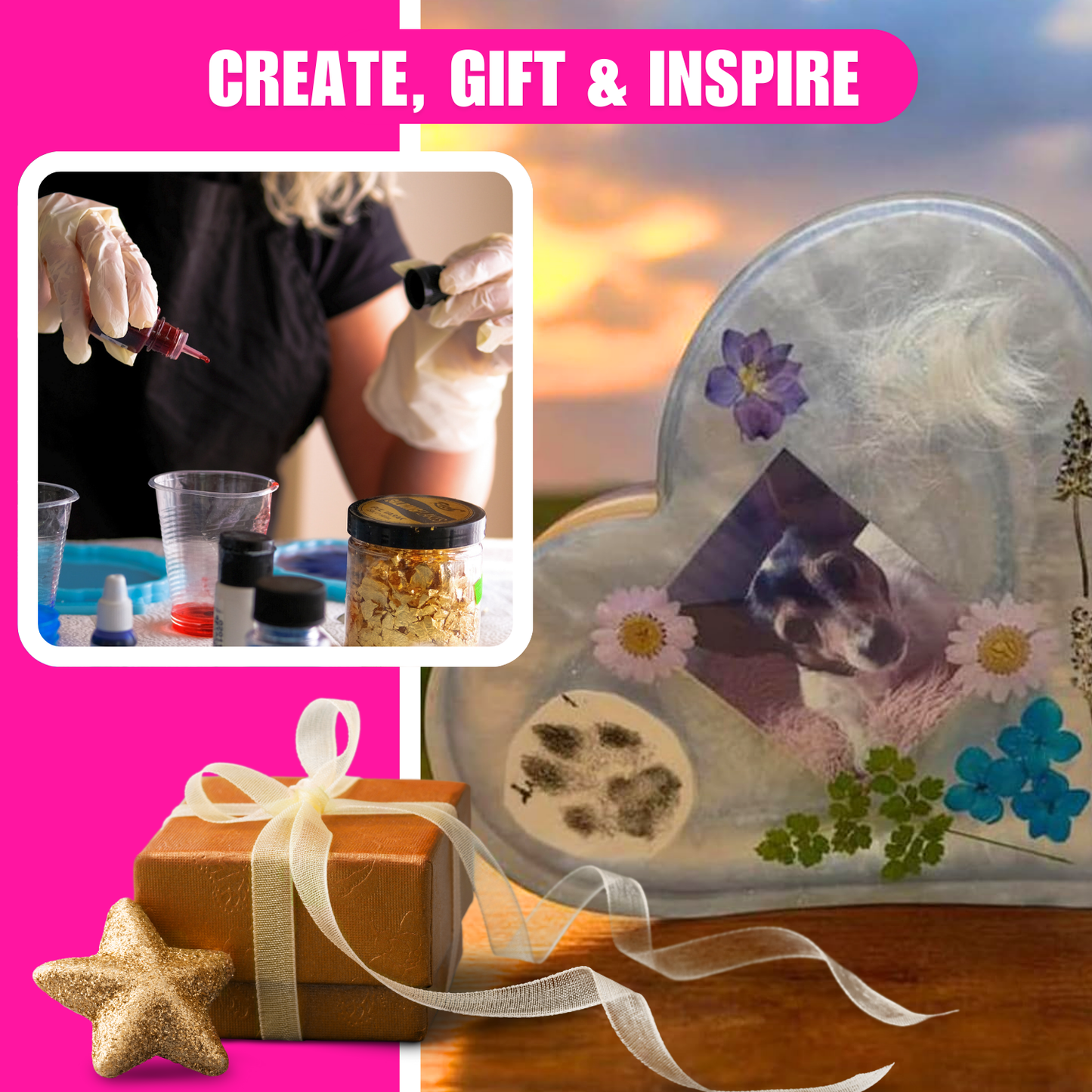 Wedding Heart Resin Mould