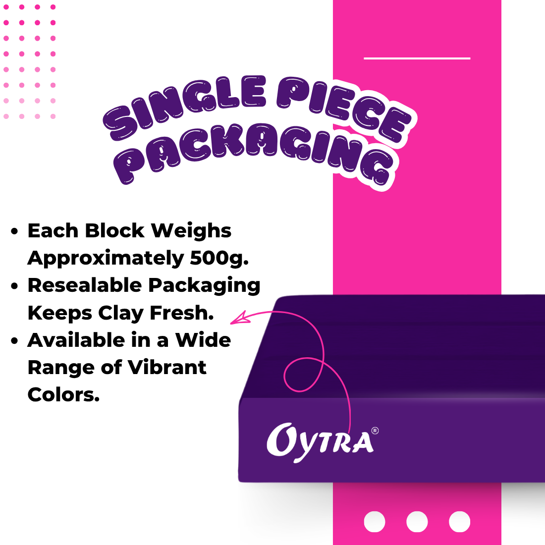 500g Polymer Clay SIGNATURE Series (19 Grape)