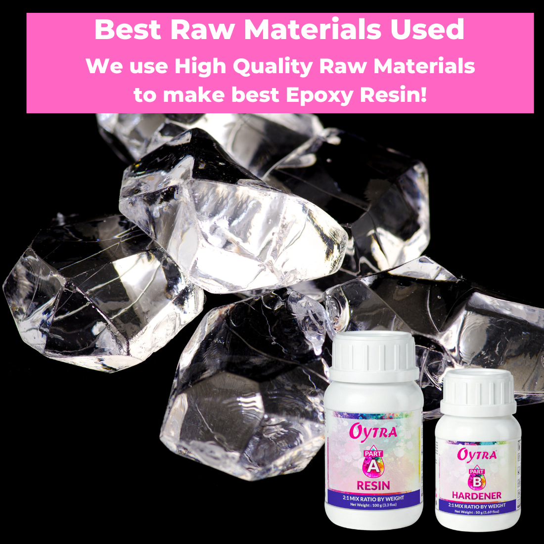 150 Grams Epoxy Art Resin Hardener 2:1