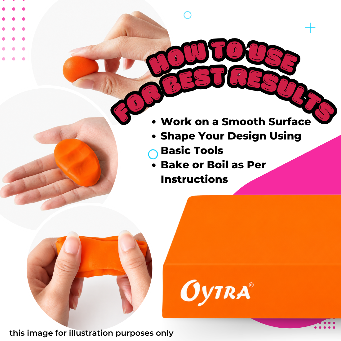 500g Polymer Clay SIGNATURE Series (37 Neon Orange)
