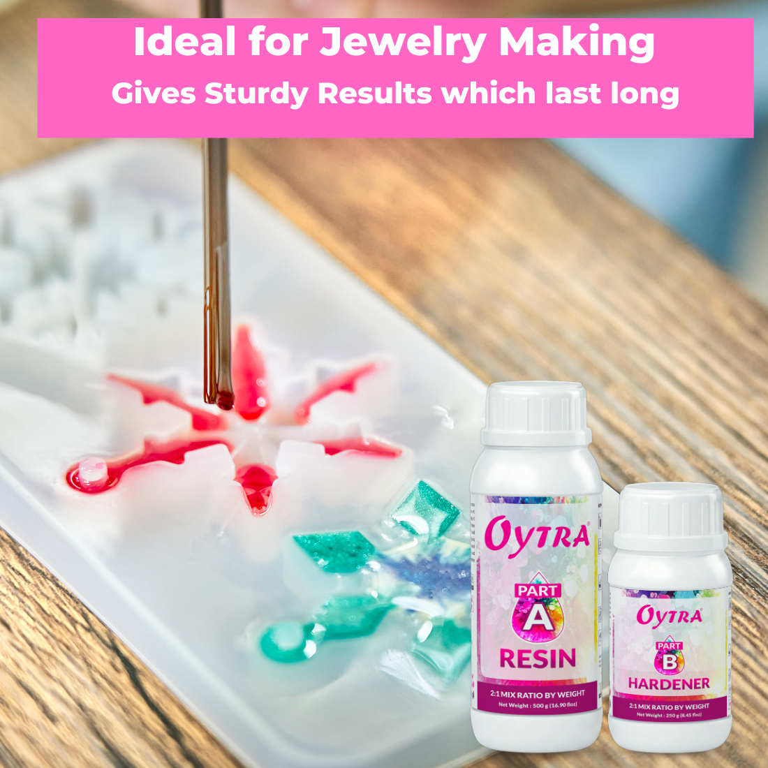 750 Grams Epoxy Art Resin Hardener 2:1