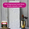 500 ml Metallic Acrylic Color Paint Gold