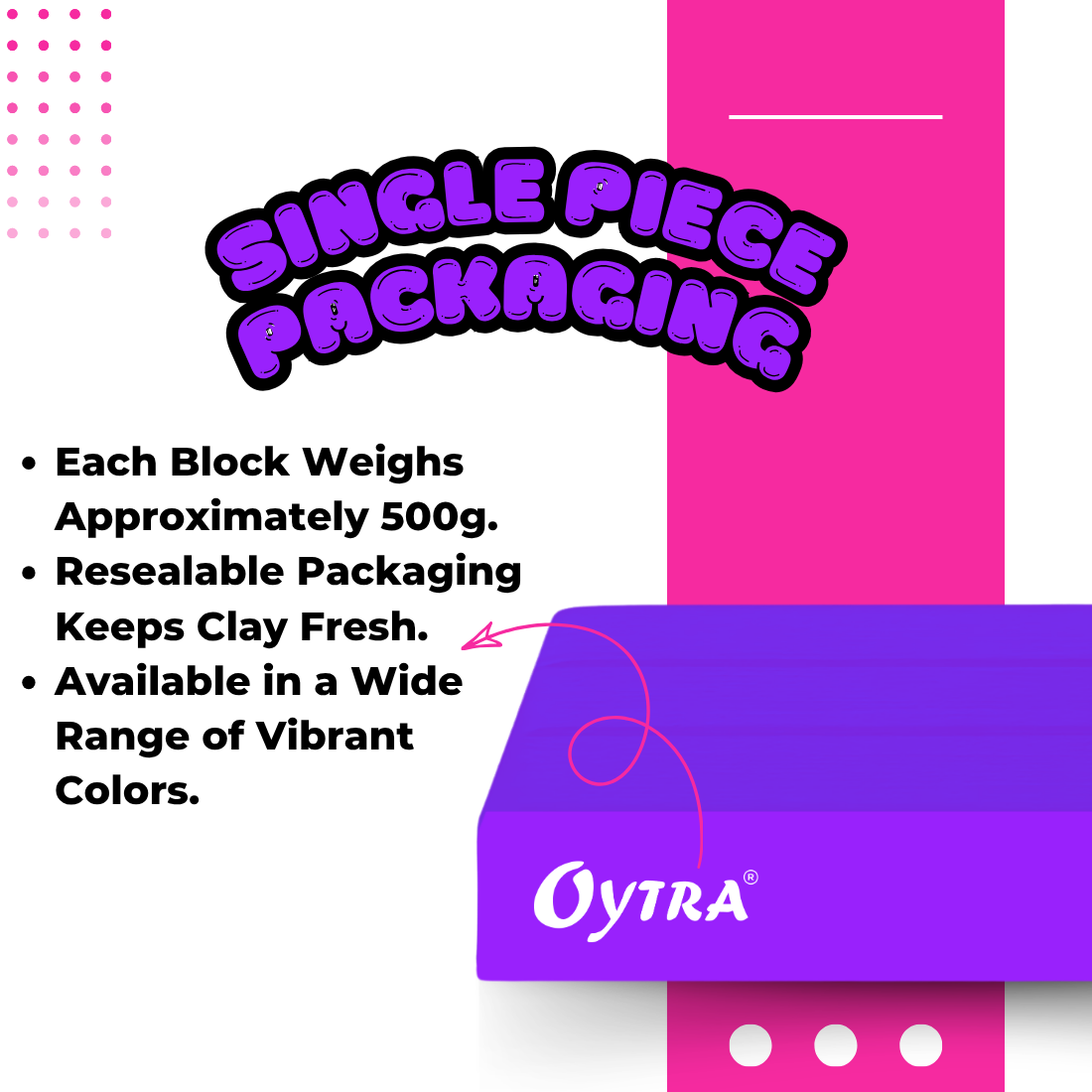 500g Polymer Clay SIGNATURE Series (30 Blue Violet)