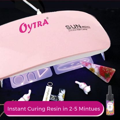 25 Grams UV Resin Hard and UV Lamp Combo - image 7